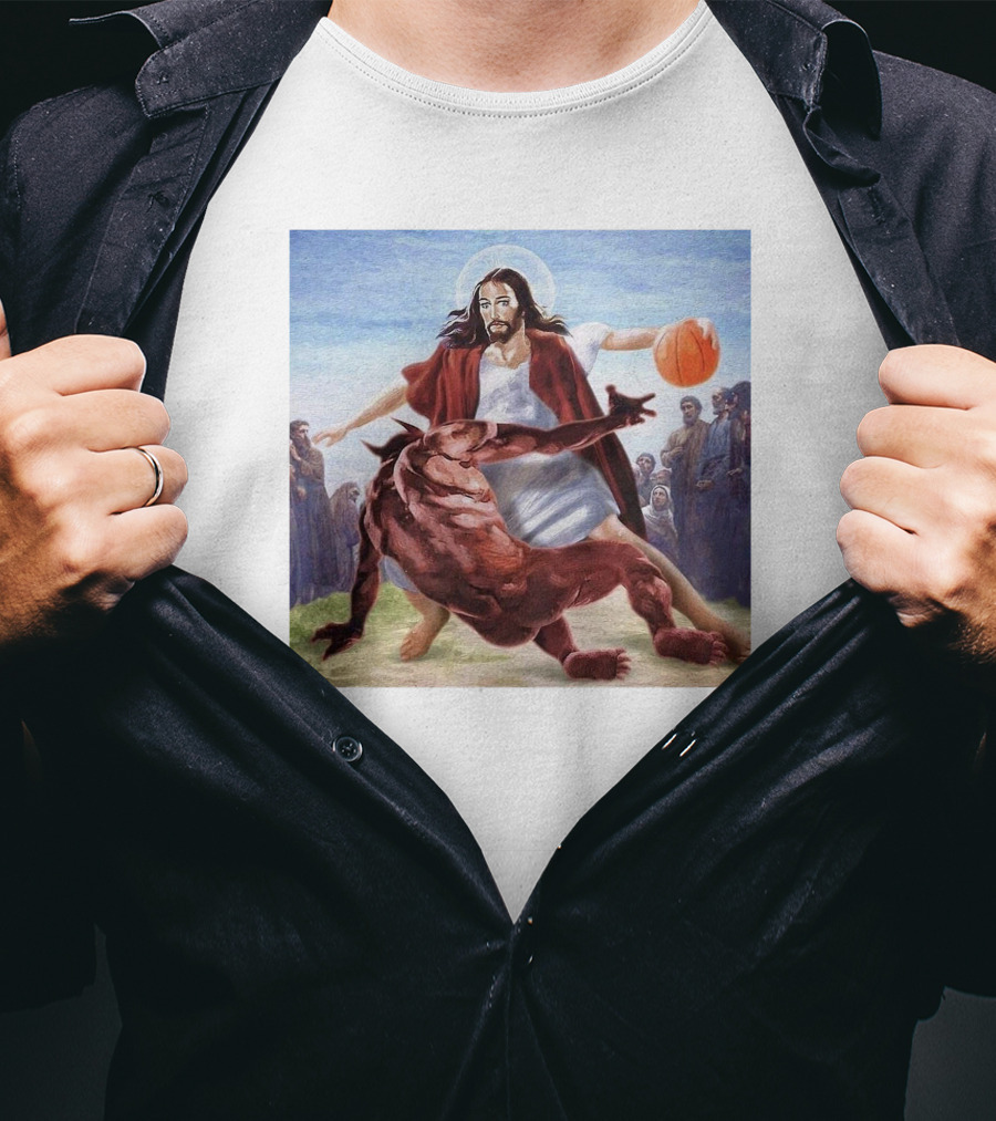 Jesus Basketball Influence Kofie T-Shirt