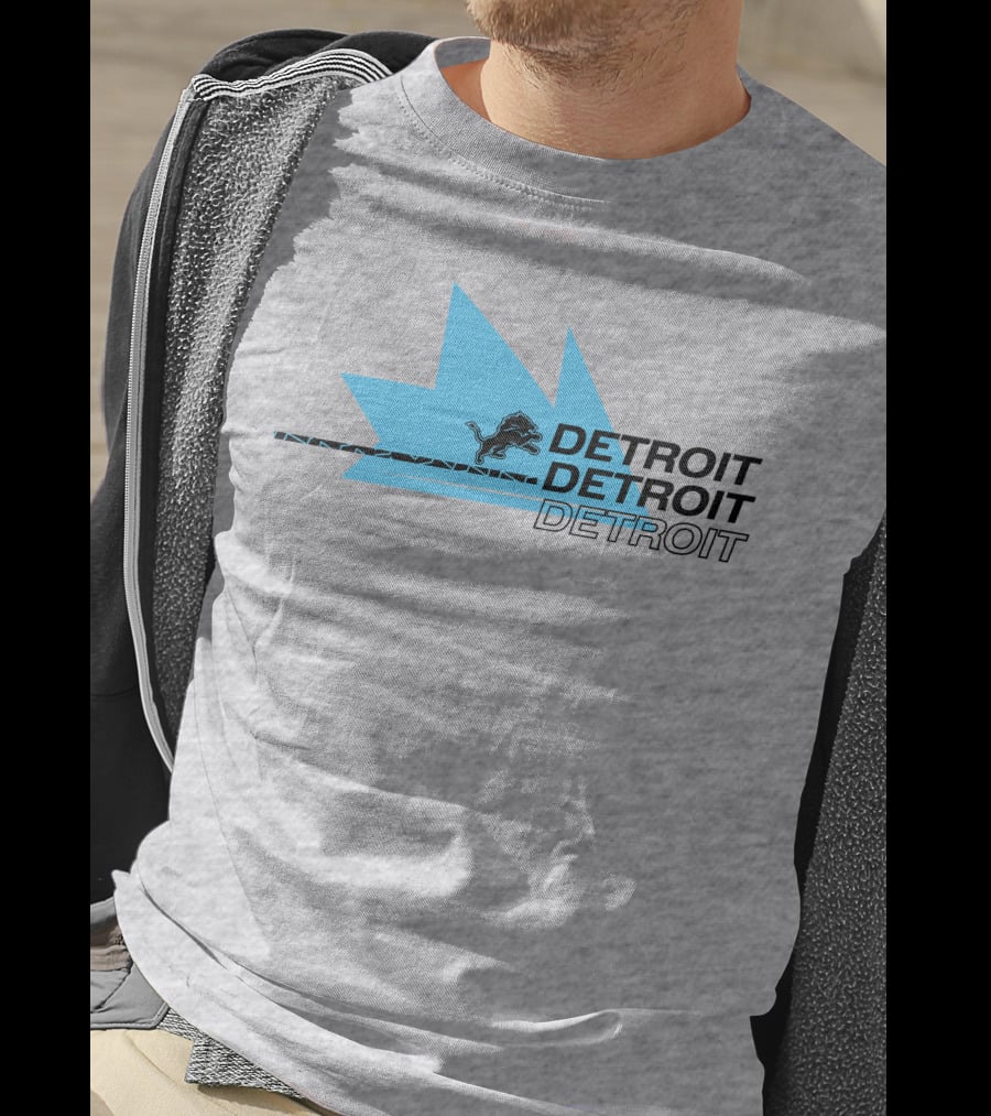 Ninja Detroit Lions Detroit Detroit T-Shirt