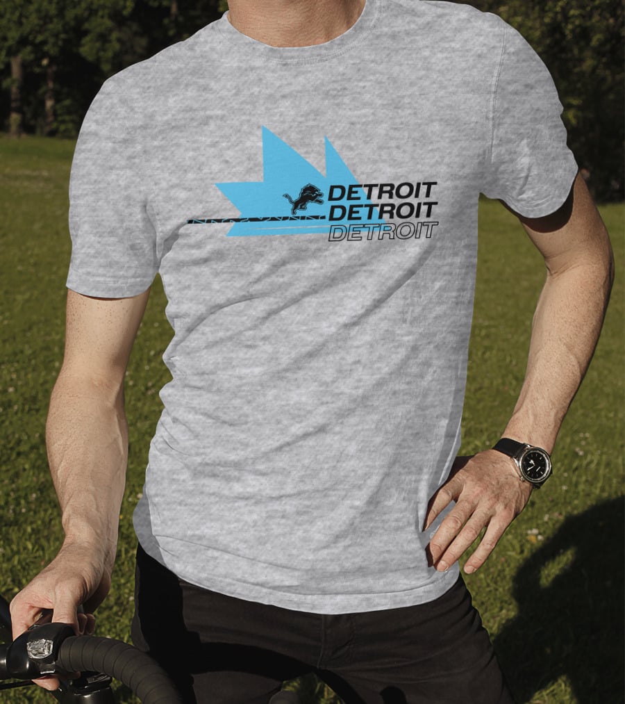Ninja Detroit Lions Detroit Detroit T-Shirt