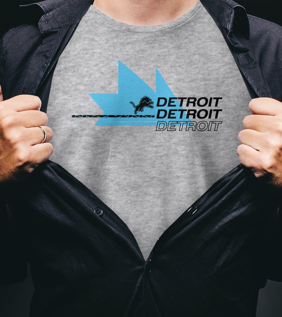 Ninja Detroit Lions Detroit Detroit T-Shirt