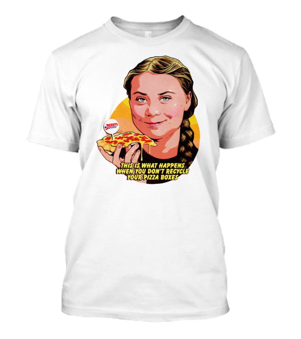 Jerrys Pizza This Is What Happens When You Don't Recycle Your Pizza Boxes T-Shirt