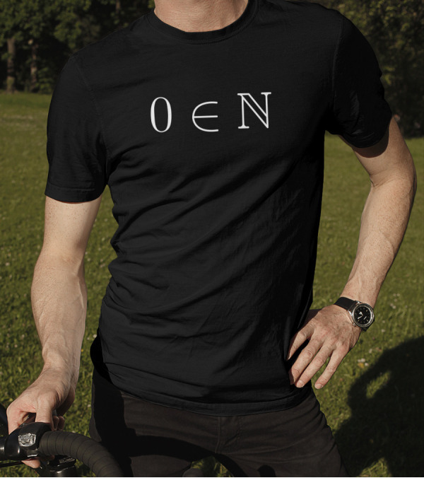 Zero Belongs To The Set Of Natural Numbers T-Shirt