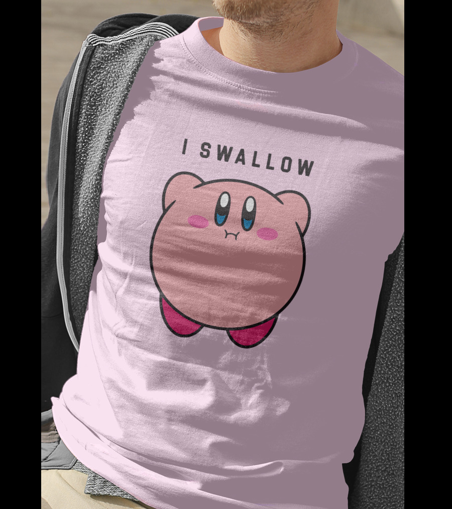 Kirby I Swallow Retro Gaming T-Shirt