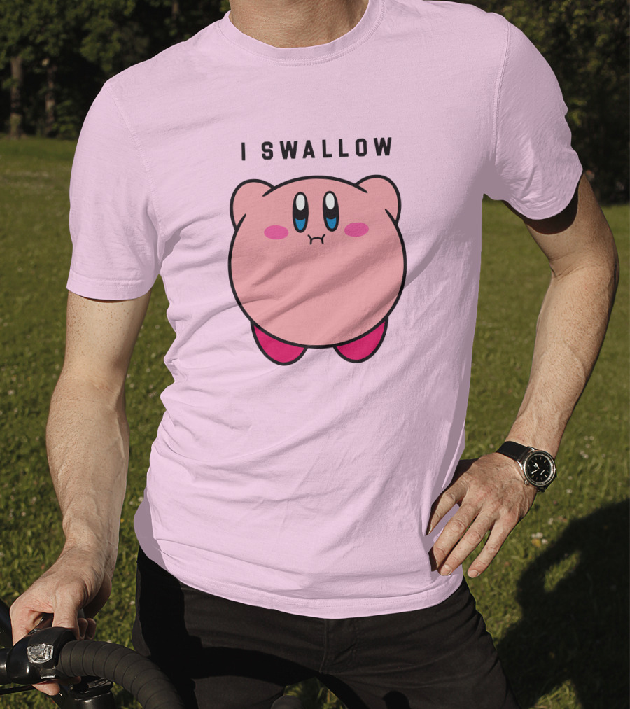 Kirby I Swallow Retro Gaming T-Shirt