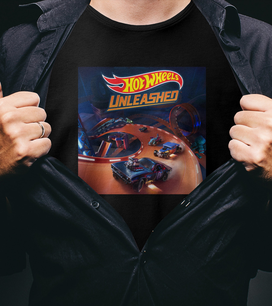 Hot Wheels Unleashed Racing Adventure On Iconic Orange Track T-Shirt