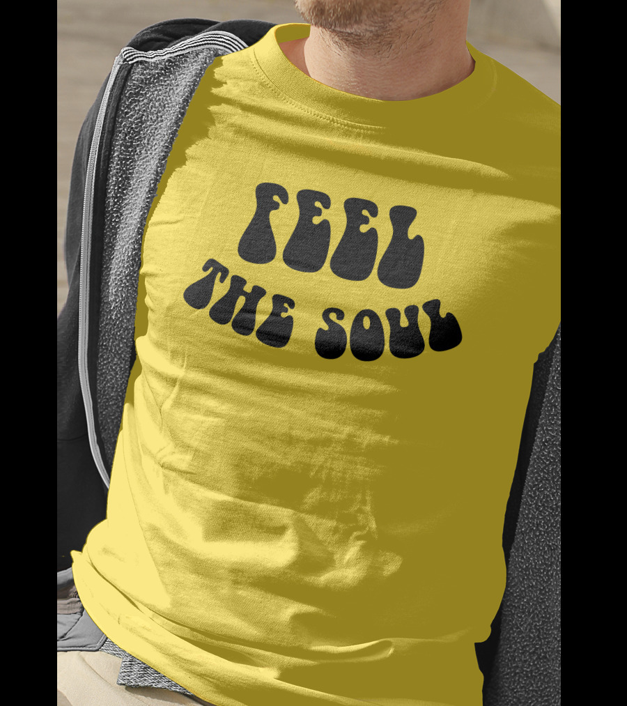 Feel The Soul Retro Vibes Psychedelic T-Shirt