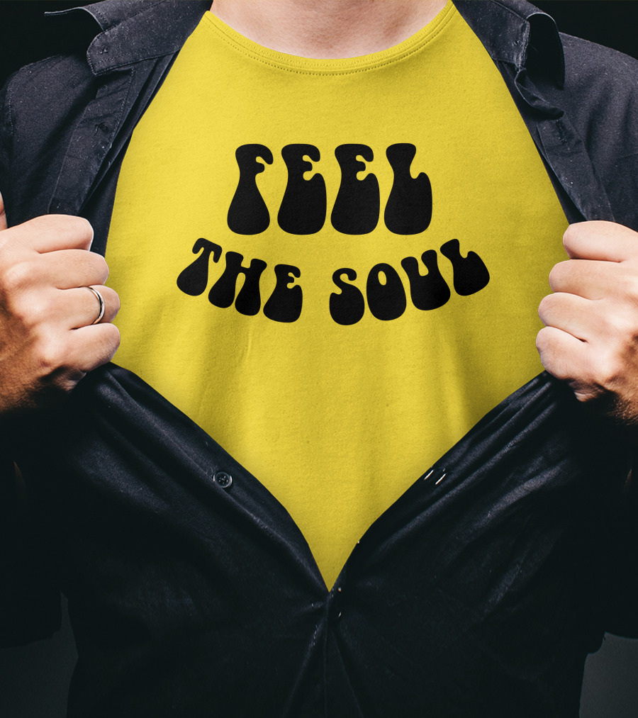 Feel The Soul Retro Vibes Psychedelic T-Shirt
