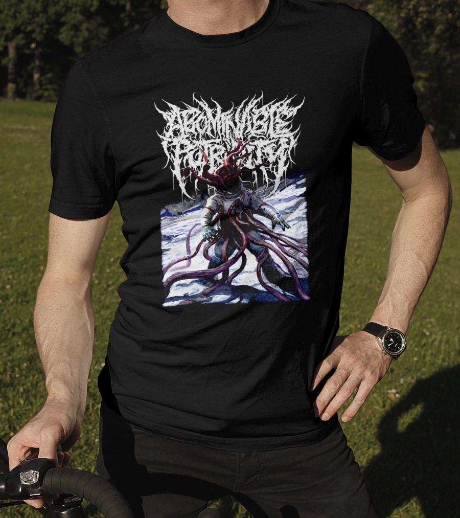 Deep Space Penetration Tentacle Cosmic Scene T-Shirt