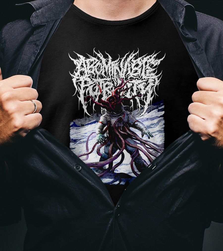 Deep Space Penetration Tentacle Cosmic Scene T-Shirt