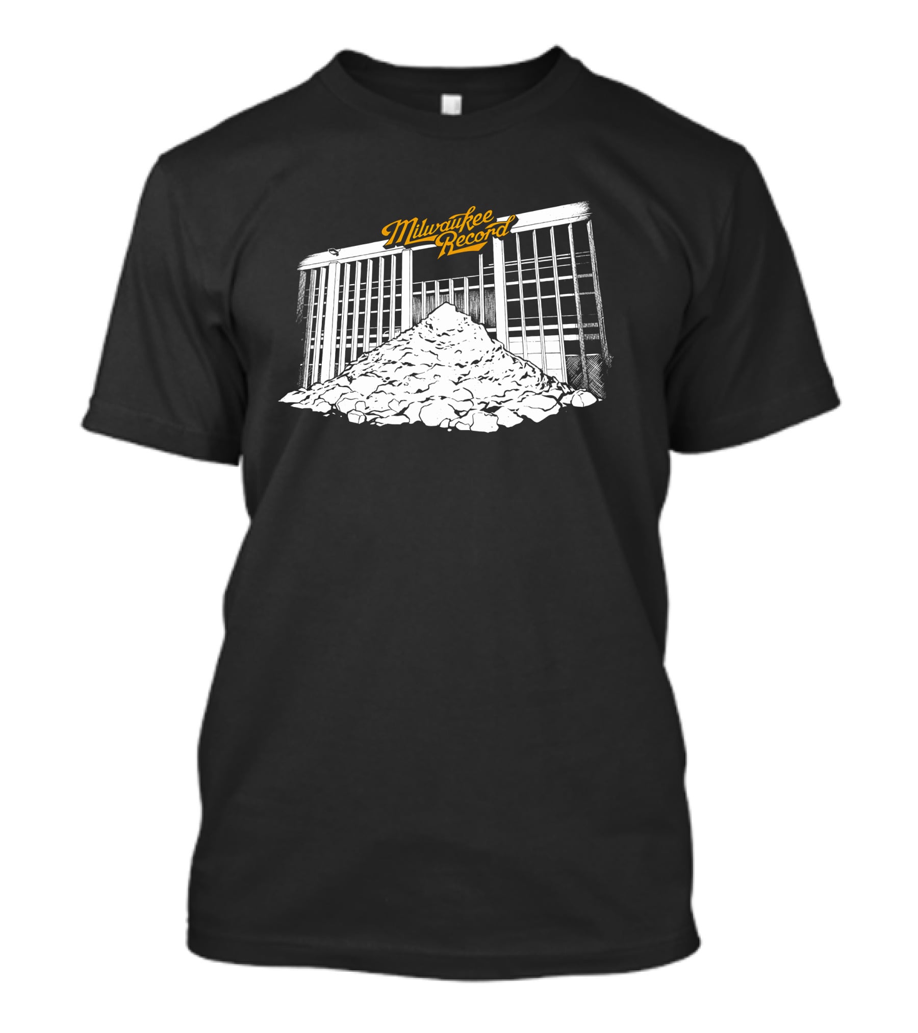 Milwaukee Record Snow Pile T-Shirt