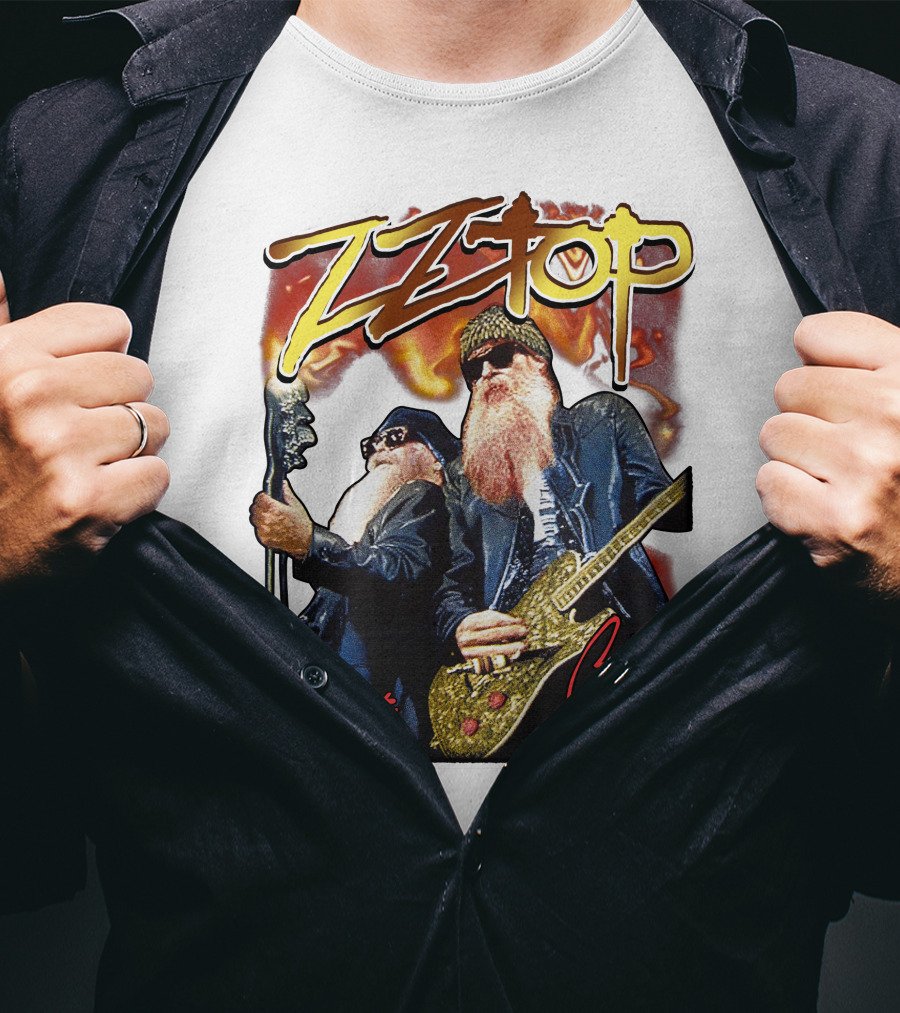 ZZ Top Live Since 1969 Vintage Dusty Billy T-Shirt