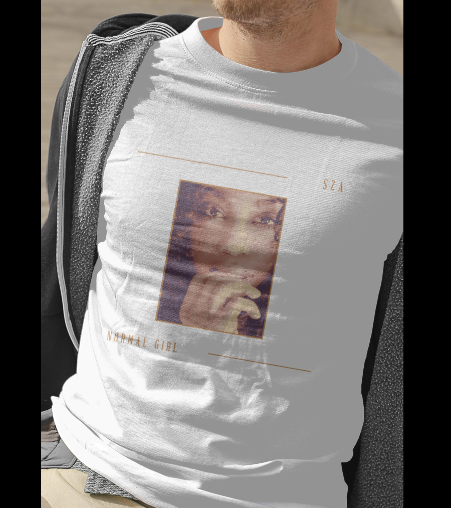 SZA Normal Girl American Vintage T-Shirt