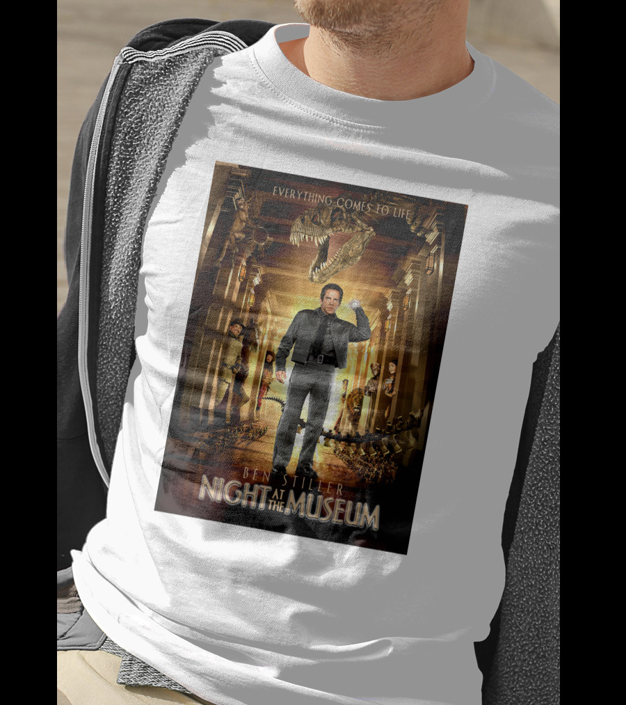 Night At The Museum Everything Comes To Life Ben Stiller T-Shirt
