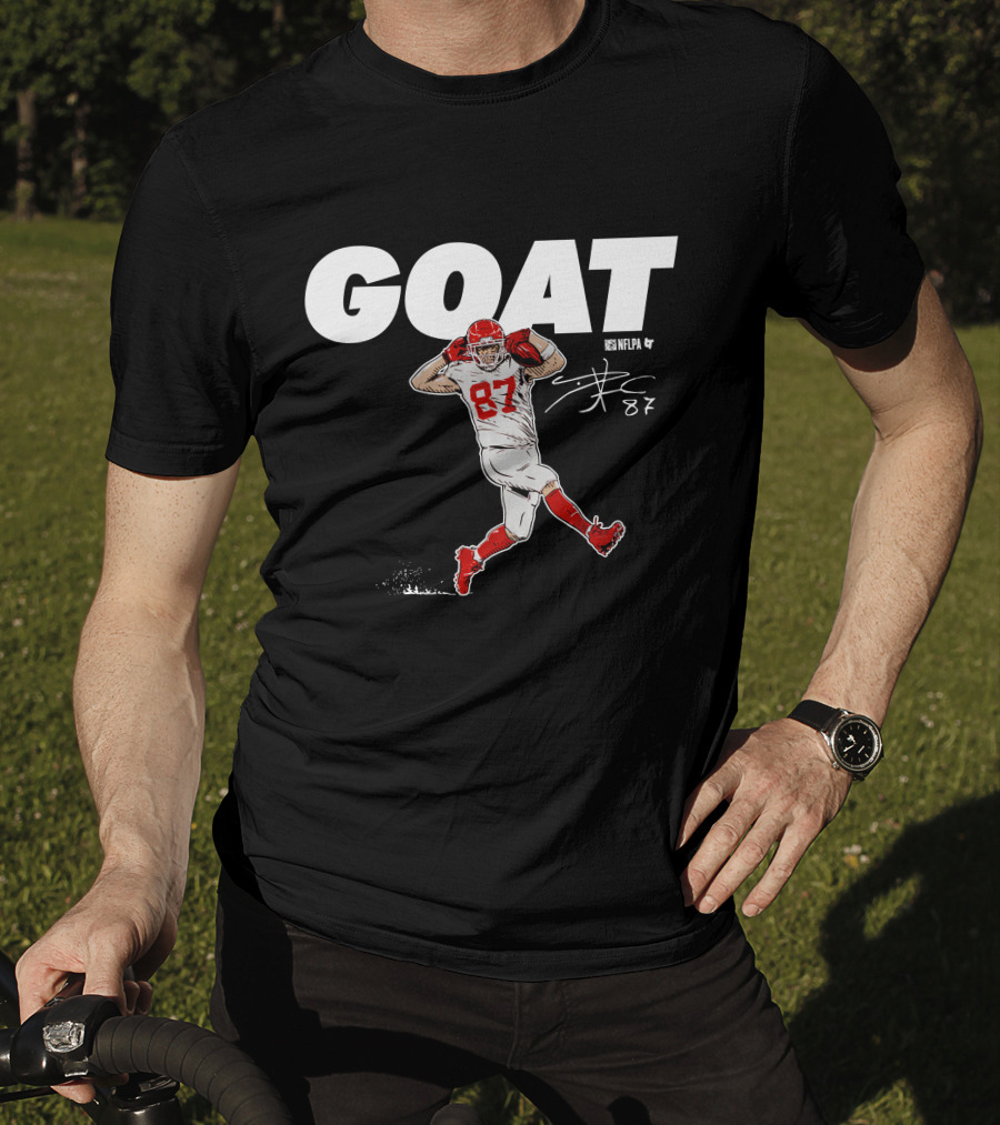 GOAT 87 NFLPA Kansas City Chiefs Te Signature T-Shirt