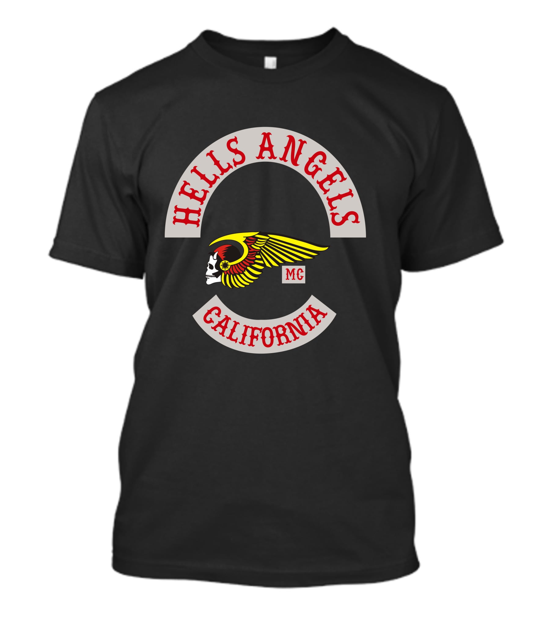 Hells Angels MC California Skull Wing T-Shirt