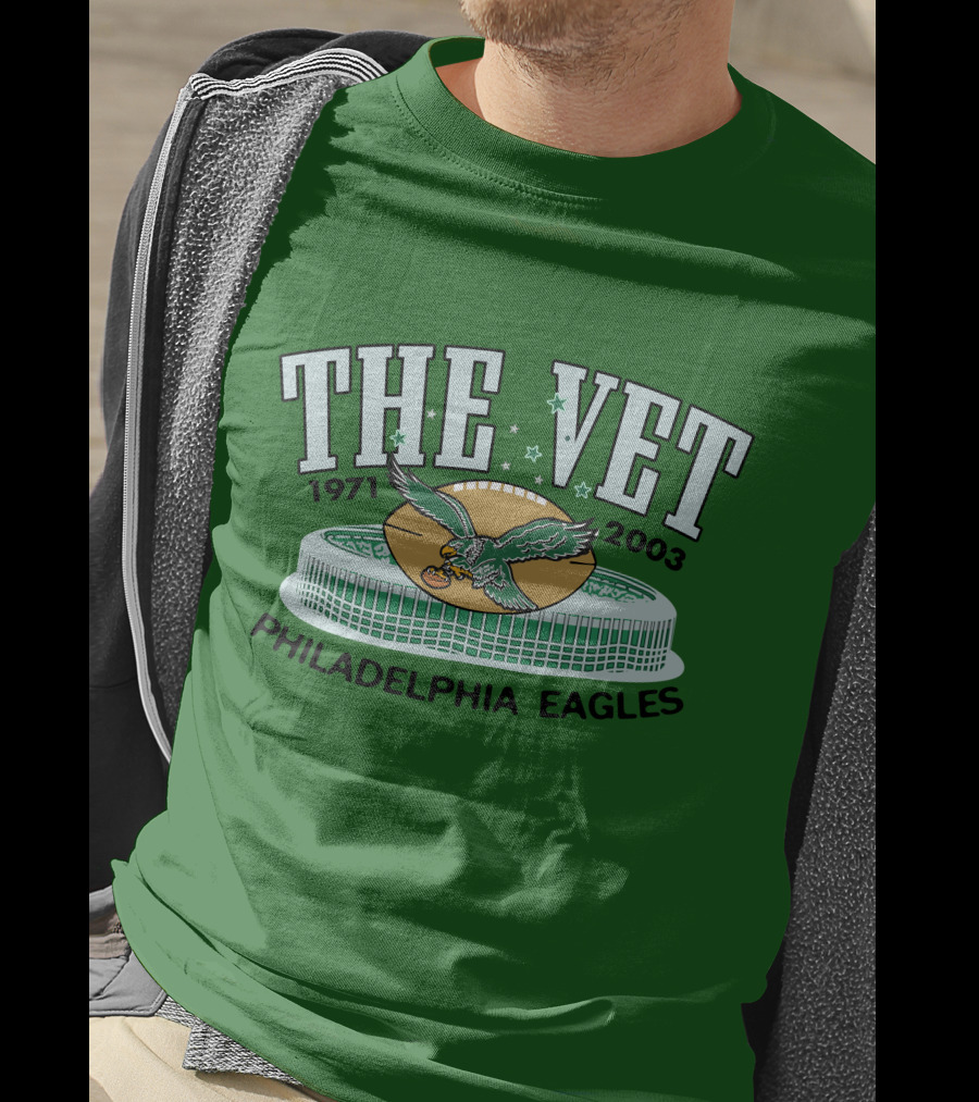 Philadelphia Eagles The Vet 1971-2003 Stadium T-Shirt