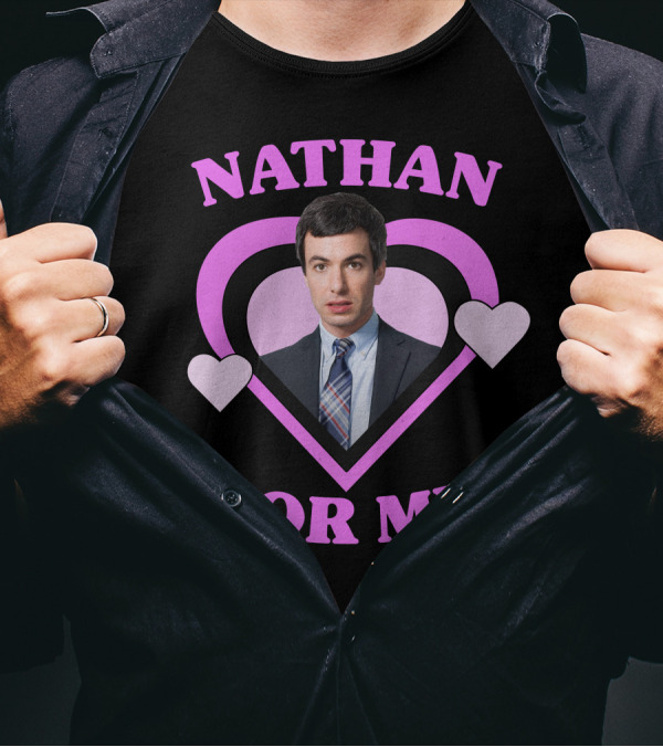 Nathan Fielder Nathan For Me Heart T-Shirt