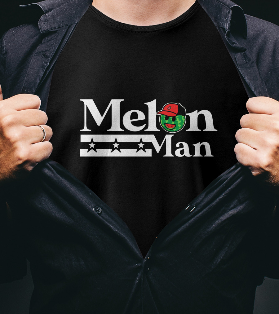 Melon Man Trackhouse Racing Ross Chastain NASCAR Driver Merch T-Shirt