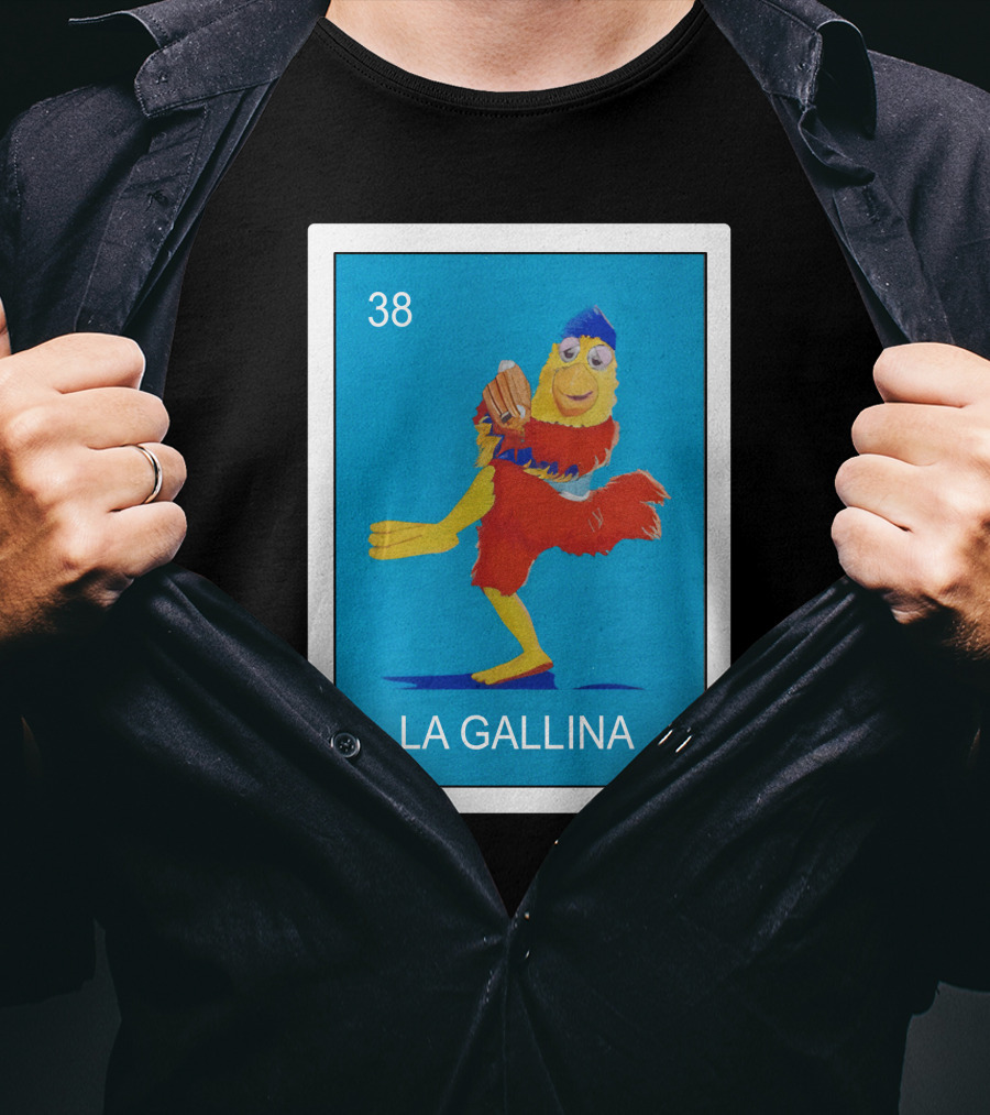 San Diego Chicken La Gallina 38 Baseball Character Merchandise T-Shirt