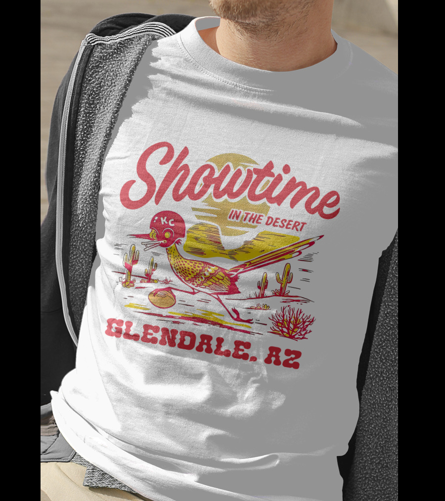 Showtime In The Desert Kansas City Chiefs Glendale AZ Merch T-Shirt