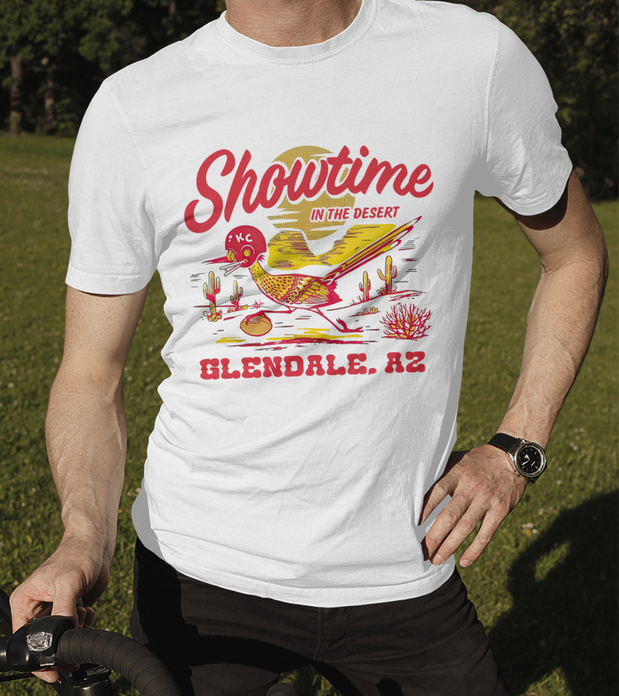 Showtime In The Desert Kansas City Chiefs Glendale AZ Merch T-Shirt
