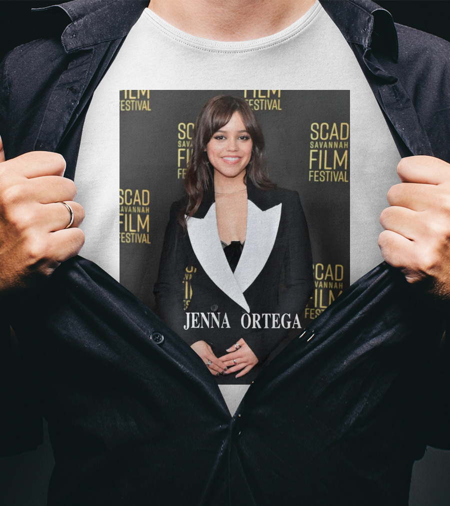 SCAD Savannah Film Festival Jenna Marie Ortega Wednesday Netflix Fashion T-Shirt