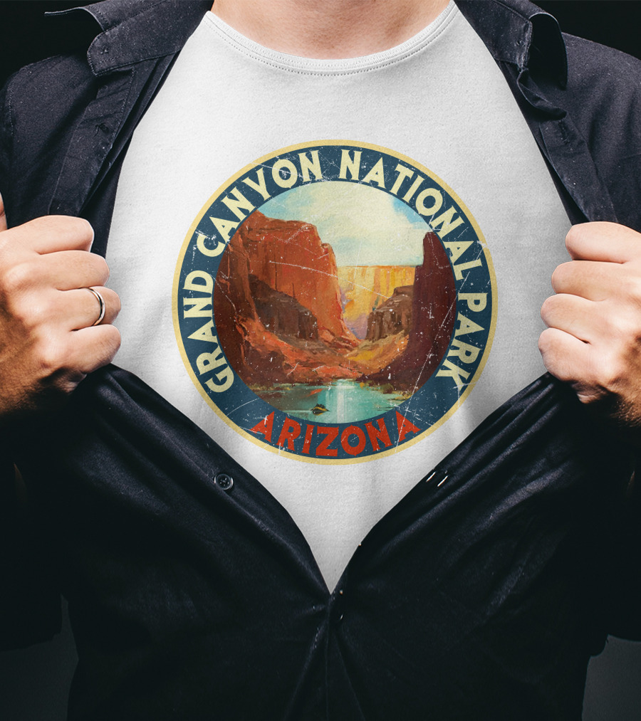 Grand Canyon National Park Arizona Vintage T-Shirt