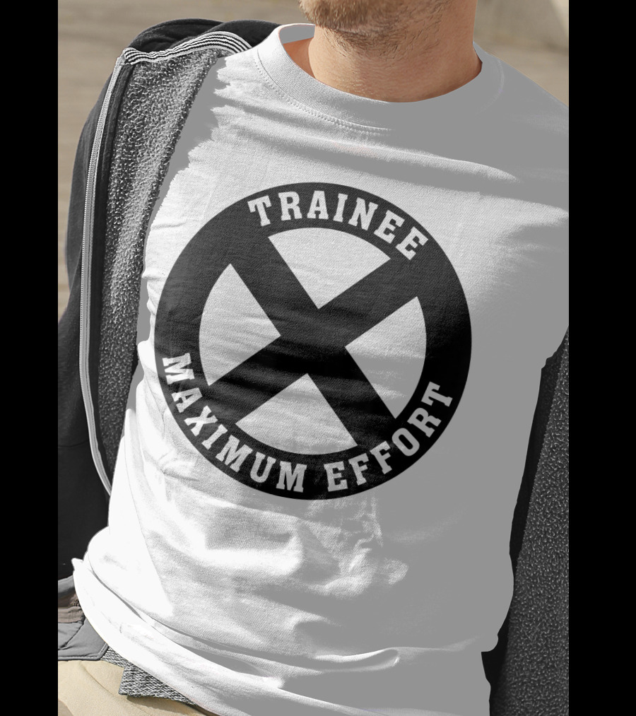 Marvel Deadpool X Force Trainee Logo Maximum Effort T-Shirt