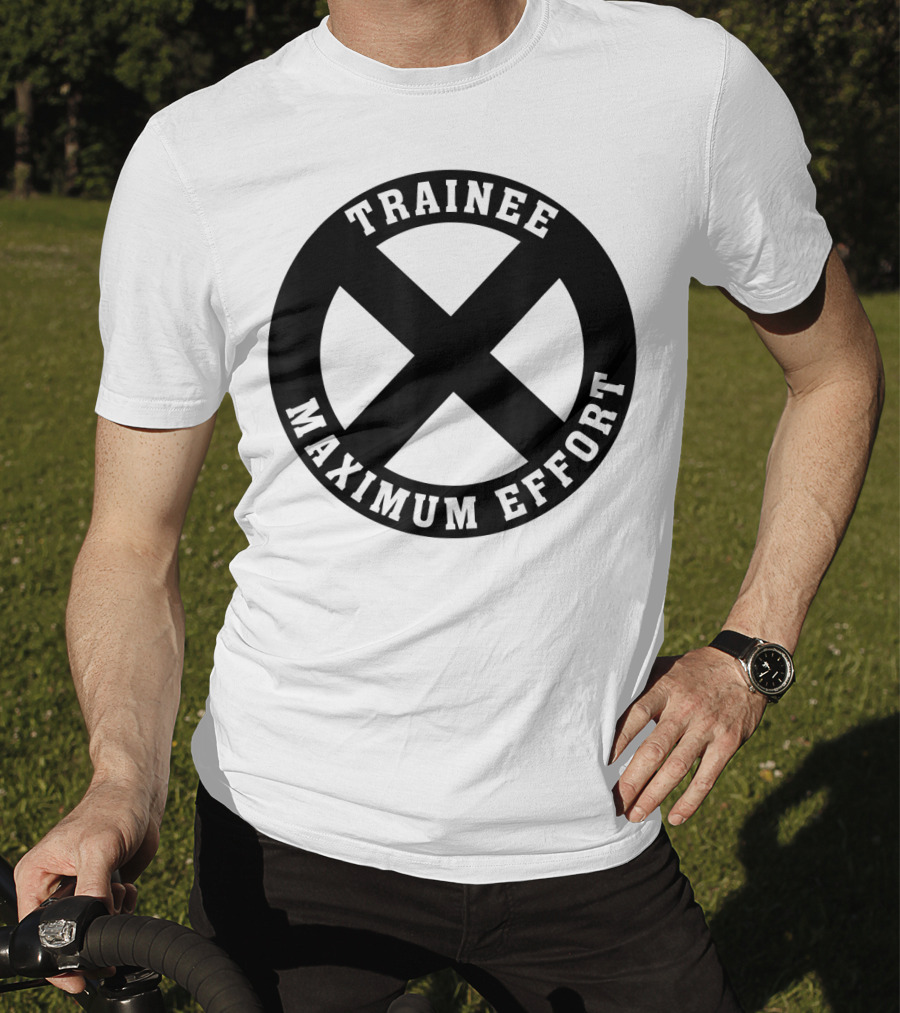 Marvel Deadpool X Force Trainee Logo Maximum Effort T-Shirt