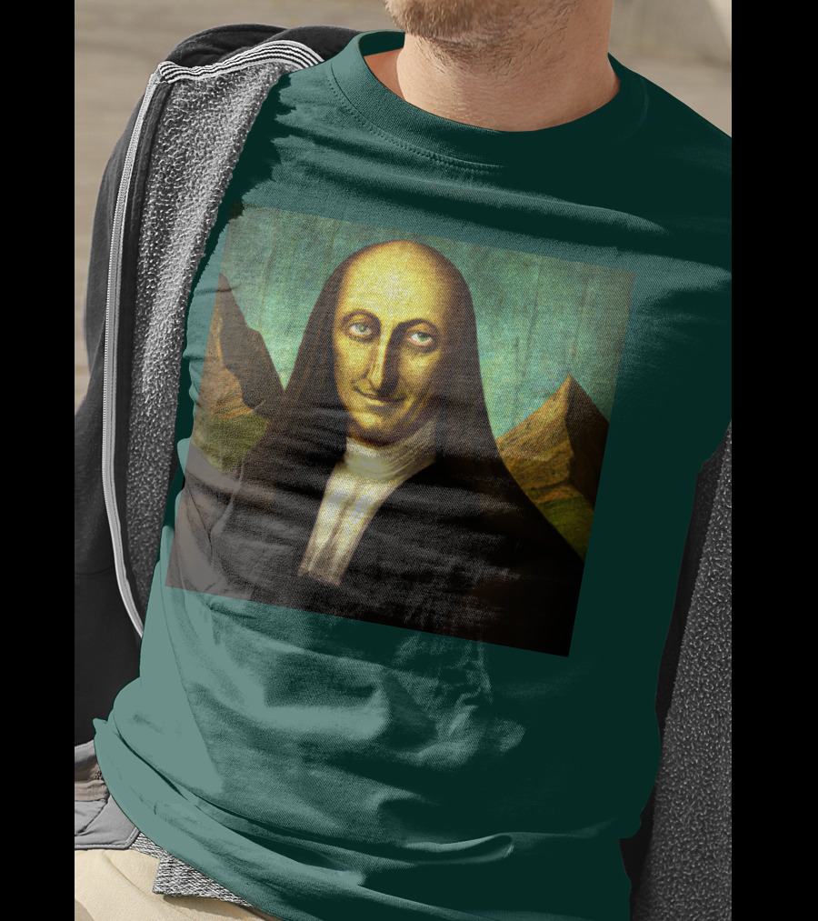 Sphinx Mona Lisa Hybrid Mysterious Smile T-Shirt