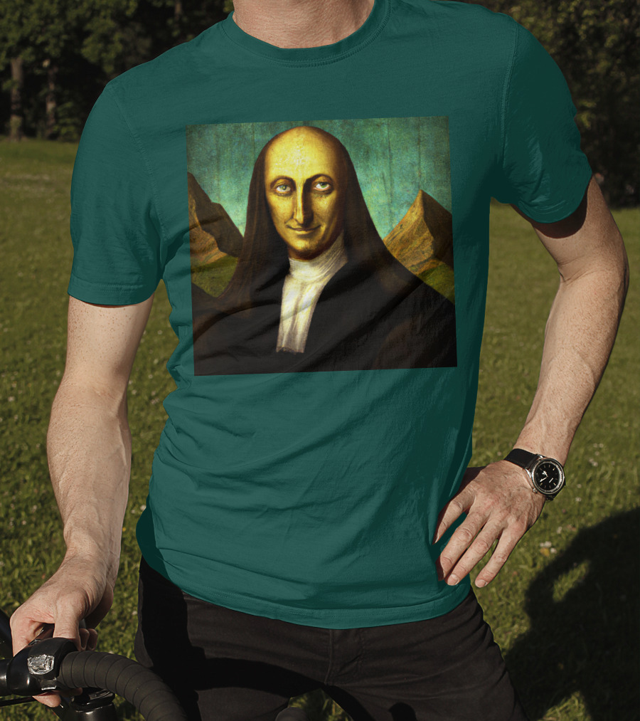 Sphinx Mona Lisa Hybrid Mysterious Smile T-Shirt