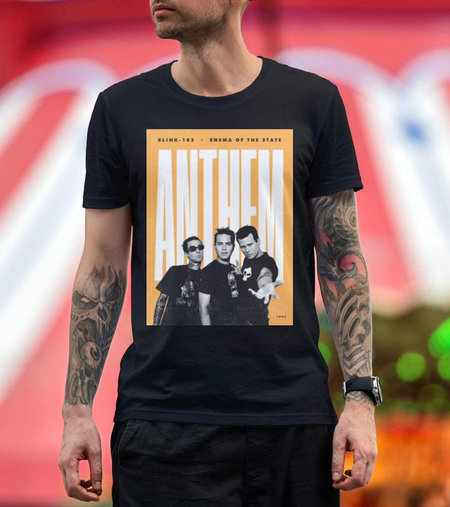 Blink-182 Enema of the State Anthem 1999 T-Shirt