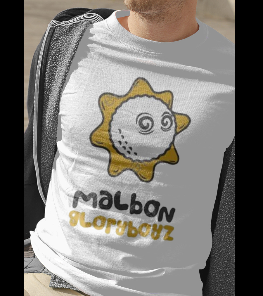 Gloryboyz Malbon Glo Gang Worldwide Collaborated Merchandise Sun T-Shirt