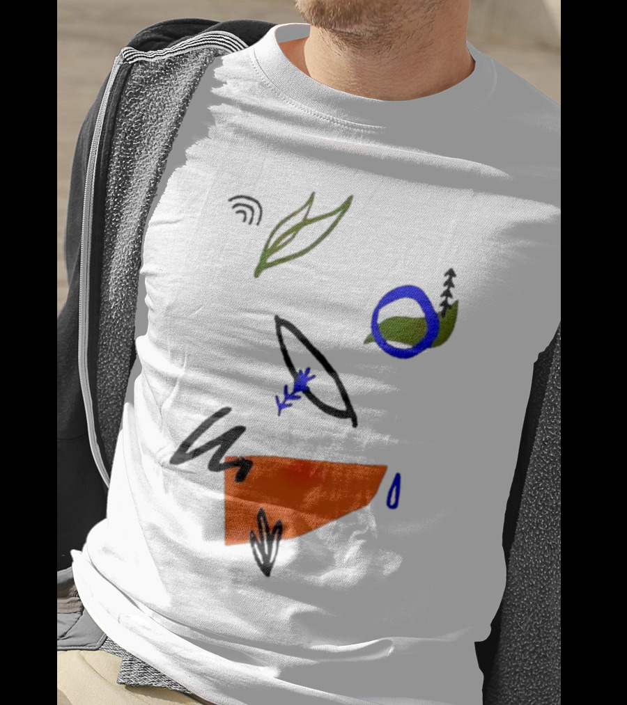 Goth Babe Abstract Aesthetic T-Shirt