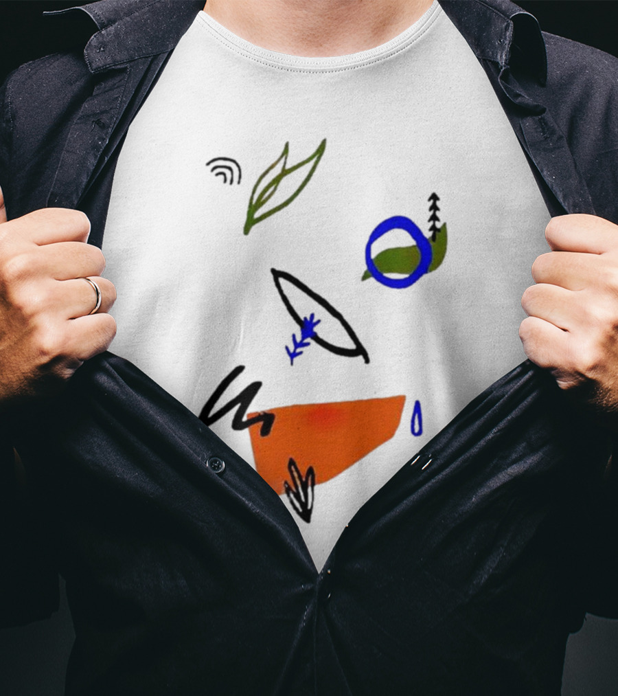 Goth Babe Abstract Aesthetic T-Shirt