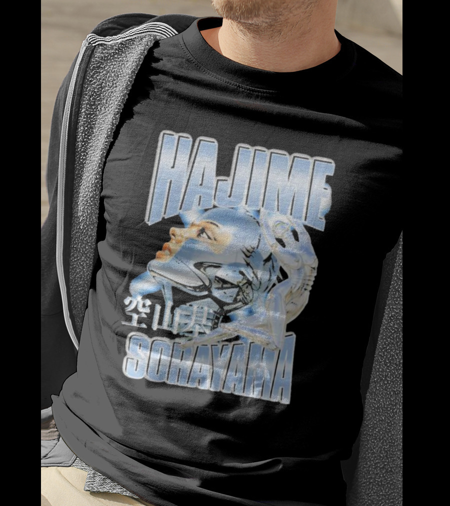 HAJIME SORAYAMA Robot Head Chrome Aesthetic T-Shirt