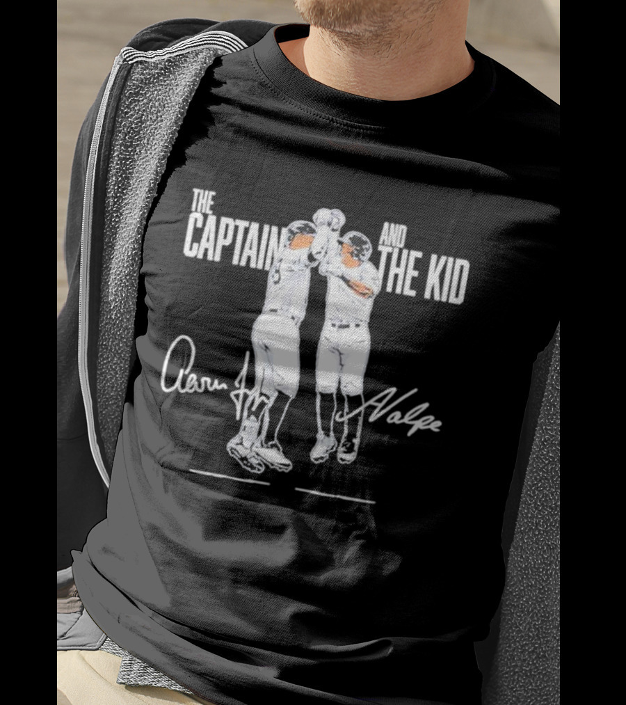 The Captain And The Kid Aaron Judge Volpe T-Shirt