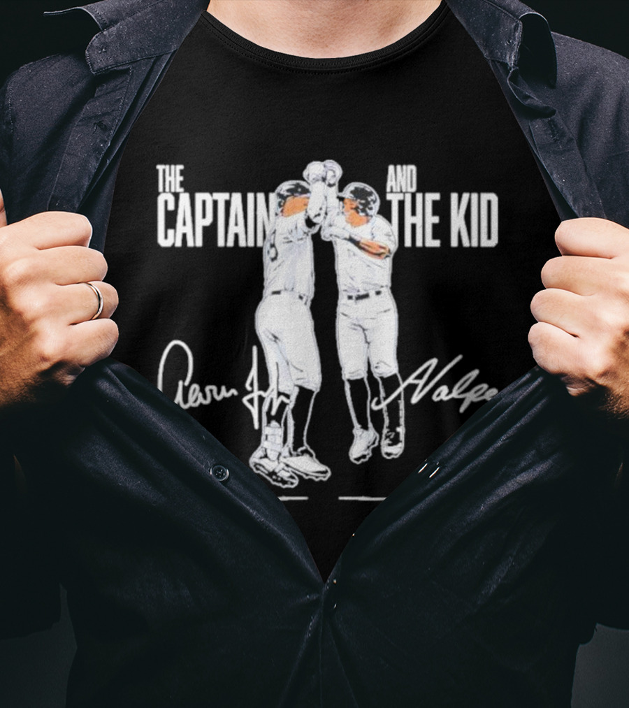 The Captain And The Kid Aaron Judge Volpe T-Shirt