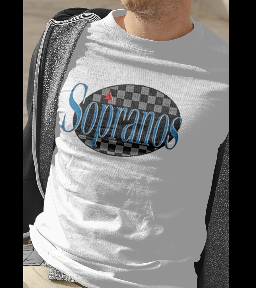 Seinpranos VIII Omwearta Seinfeld Soprano Checkerboard T-Shirt