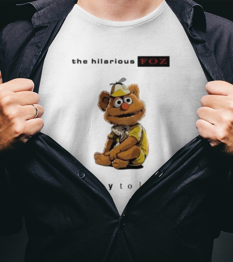 The Hilarious Foz In Yellow Outfit Ready To Laugh T-Shirt