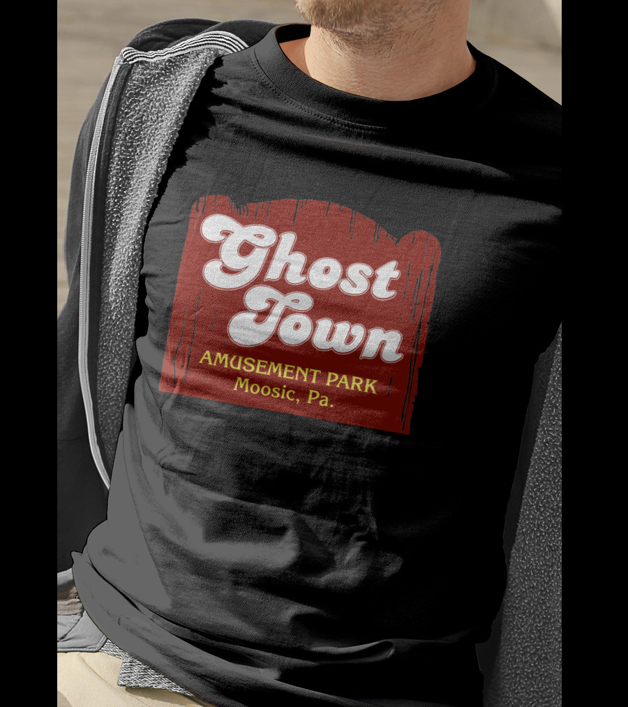 Ghost Town Amusement Park Moosic Pa T-Shirt