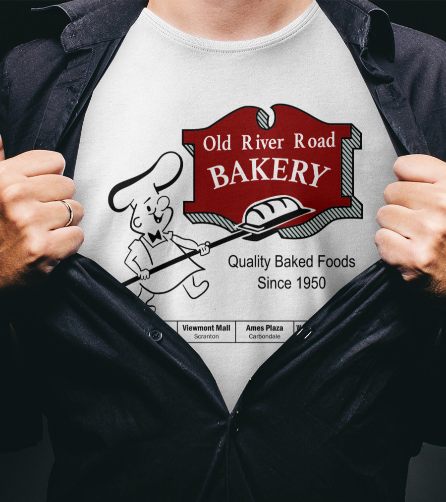 Old River Road Bakery Quality Baked Foods Since 1950 Scranton Carbondale Wilkes-Barre T-Shirt