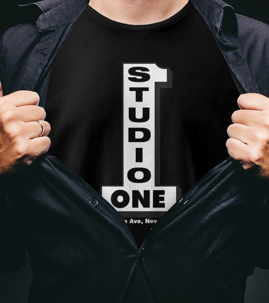 Studio One Verona Ave Newark NJ Rock Club T-Shirt