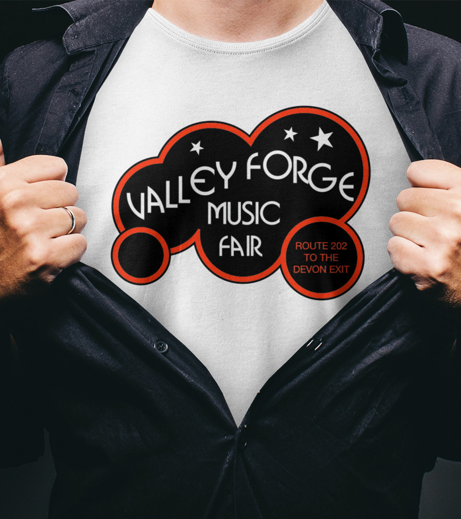 Valley Forge Music Fair Route 202 To The Devon Exit T-Shirt