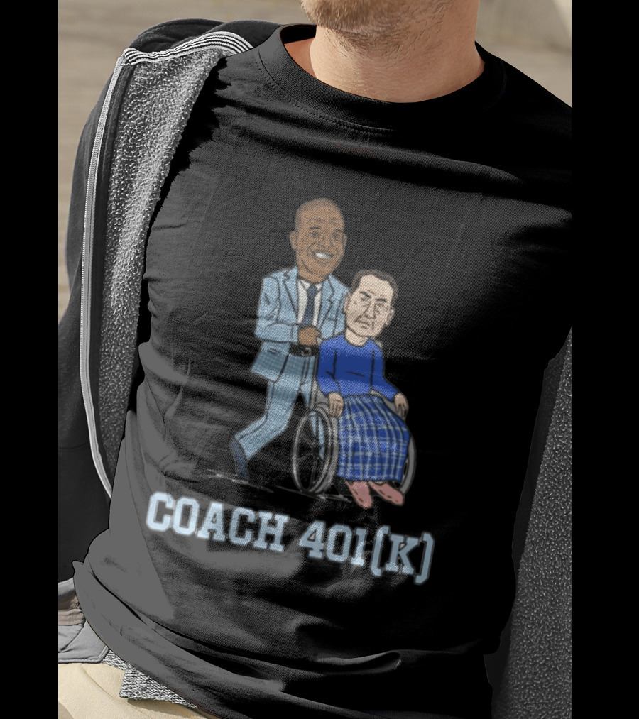 Coach 401(K) Pushing IN Wheelchair T-Shirt