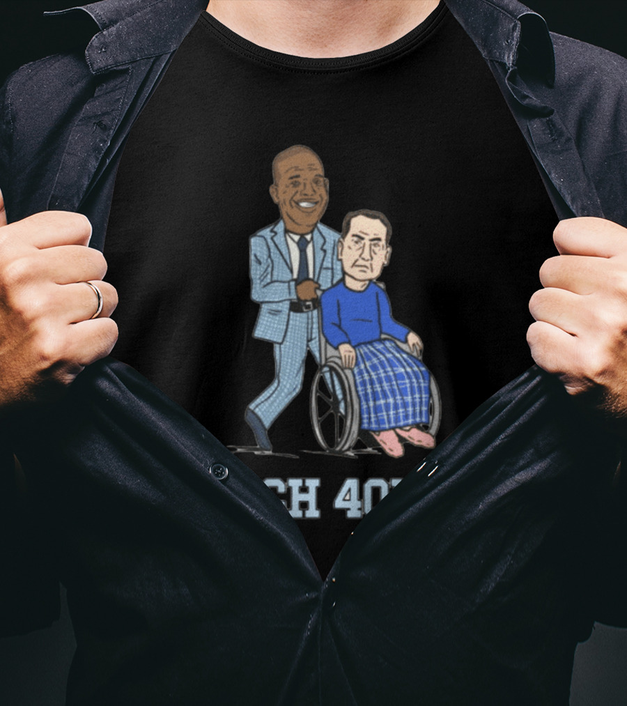 Coach 401(K) Pushing IN Wheelchair T-Shirt