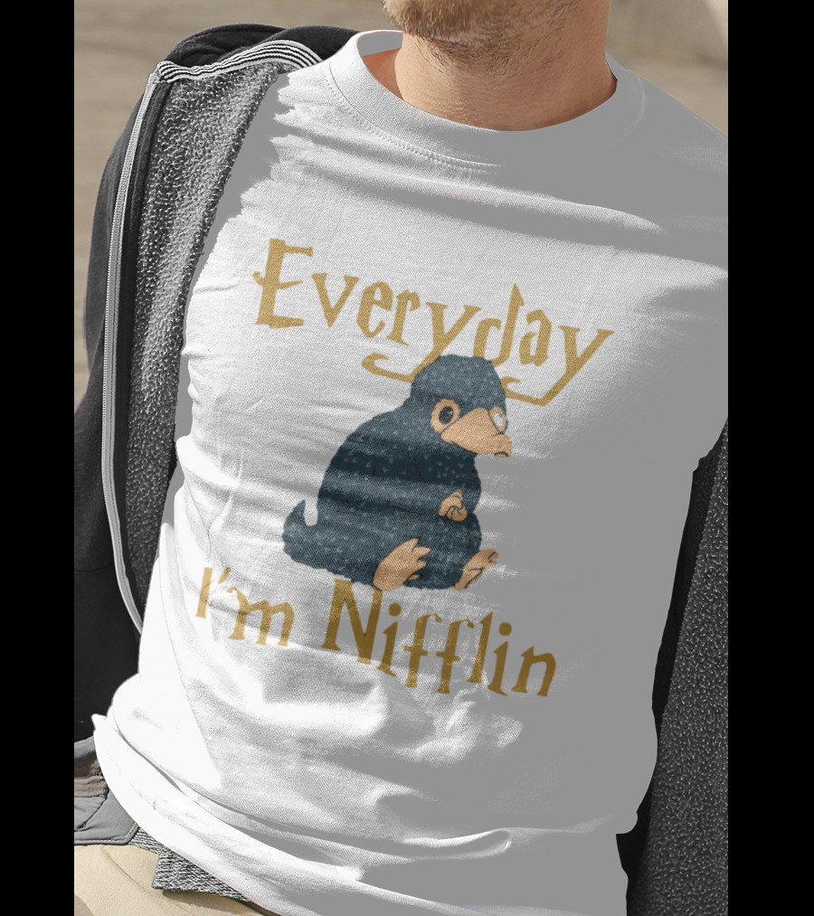 Everyday I'm Nifflin Fantastic Beasts Niffler Inspired T-Shirt