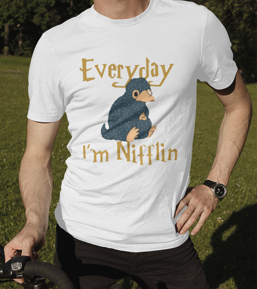 Everyday I'm Nifflin Fantastic Beasts Niffler Inspired T-Shirt