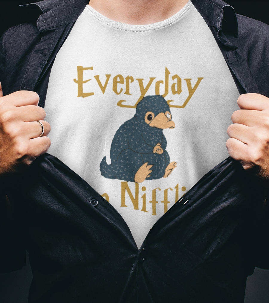 Everyday I'm Nifflin Fantastic Beasts Niffler Inspired T-Shirt