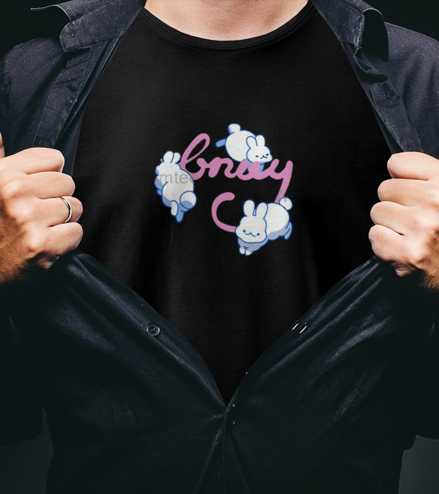 Hellomyc Bnuy Cute Bunny Trio T-Shirt